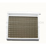 ice cube evaporator with water curtain